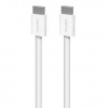 Kábel PURO Fabrik 2.0 opletený nabíjací a dátový 240W USB-C / USB-C pre iPhone / iPad / MacBook / AirPods - 2 m PUCCC240FABK42MTWHI Kábel PURO Fabrik 2.0 opletený nabíjací a dátový 240W USB-C / USB-C pre iPhone / iPad / MacBook / AirPods - 2 m PUCCC240FABK42MTWHI