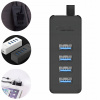 Orico Adaptér / Rozbočovač 4v1 USB na 4x USB 3.0 Rozdeľovač Orico Adaptér / Rozbočovač 4v1 USB na 4x USB 3.0 Rozdeľovač