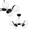 EUlight by MILAGRO Stropné svietidlo Sfera, 5x biele sklenené tienidlo, b, x EUlight by MILAGRO Stropné svietidlo Sfera, 5x biele sklenené tienidlo, b, x