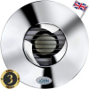Airflow iCON 15, designový koupelnový axiální ventilátor, chrom Airflow iCON 15, designový koupelnový axiální ventilátor, chrom
