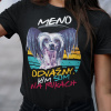 Tričko s potlačou ČÍNSKY CHOCHOLATÝ PES + slogan Dámsky Čierna M Tričko s potlačou ČÍNSKY CHOCHOLATÝ PES + slogan Dámsky Čierna M