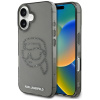 Karl Lagerfeld IML Rhinestones iPhone 16 Karl Head cierne puzdro Karl Lagerfeld IML Rhinestones iPhone 16 Karl Head cierne puzdro