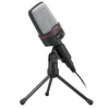 Mikrofón C-Tech MIC-02 (MIC-02) čierny Mikrofón C-Tech MIC-02 (MIC-02) čierny