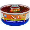 N&D (Farmina Pet Foods) N&D CAT PUMPKIN Adult Lamb & Blueberry 70g N&D (Farmina Pet Foods) N&D CAT PUMPKIN Adult Lamb & Blueberry 70g