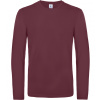 B&C Pánske tričko s dlhým rukávom TU07T Burgundy S B&C Pánske tričko s dlhým rukávom TU07T Burgundy S