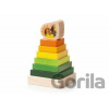 Cubika 15276 barevná pyramida se slepičkou Cubika 15276 barevná pyramida se slepičkou