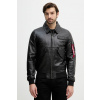 Kožená bunda Alpha Industries CWU-45/P Leather 266106 čierna L Kožená bunda Alpha Industries CWU-45/P Leather 266106 čierna L