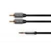 Kabel Audio Kruger&Matz KM0310 Jack 3.5 - Cinch 2RCA 1,8m Kabel Audio Kruger&Matz KM0310 Jack 3.5 - Cinch 2RCA 1,8m
