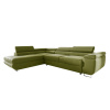 Signal Rozkladacia rohová sedacia súprava 151 ALEXANDR Ľavá zelená Signal Rozkladacia rohová sedacia súprava 151 ALEXANDR Ľavá zelená