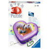 RAVENSBURGER 3D puzzle Srdce Kone 54 dielikov RAVENSBURGER 3D puzzle Srdce Kone 54 dielikov