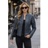 Max Original Leather Dámska kožená bunda TW14-L011 (M 44-46) - Blue - M Max Original Leather Dámska kožená bunda TW14-L011 (M 44-46) - Blue - M