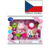 Vtech Prvý darček pre bábätko CZ - ružový Vtech Prvý darček pre bábätko CZ - ružový