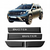 Ochranné lišty / kryty na dvere Dacia Duster 2018-2024, chrómové písmená Ochranné lišty / kryty na dvere Dacia Duster 2018-2024, chrómové písmená