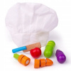 Bigjigs Toys kuchárska čapica a krájanie zeleniny Bigjigs Toys kuchárska čapica a krájanie zeleniny