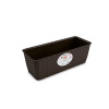 STEFANPLAST Samozavlažovací truhlík NATURAL 40x16x13 cm 5,3l moka hnedý STEFANPLAST Samozavlažovací truhlík NATURAL 40x16x13 cm 5,3l moka hnedý