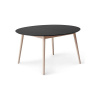 Okrúhly rozkladací jedálenský stôl ø 135 cm Meza – Hammel Furniture Okrúhly rozkladací jedálenský stôl ø 135 cm Meza – Hammel Furniture