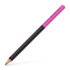 Grafitová ceruzka Faber-Castell Grip Jumbo / HB čierna/ružová Grafitová ceruzka Faber-Castell Grip Jumbo / HB čierna/ružová