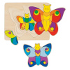 Puzzle Motýľ 4 vrstvy 11ks Puzzle Motýľ 4 vrstvy 11ks