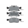 TEXTAR Sada brzdových platničiek kotúčovej brzdy TEXTAR 2519002 TEXTAR Sada brzdových platničiek kotúčovej brzdy TEXTAR 2519002