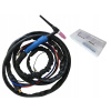 Zvárací horák TIG AC / DC DC T-18 SR-18 FLEX 4M (Zvárací horák TIG AC / DC DC T-18 SR-18 FLEX 4M) Zvárací horák TIG AC / DC DC T-18 SR-18 FLEX 4M (Zvárací horák TIG AC / DC DC T-18 SR-18 FLEX 4M)