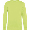 B&C | Inspire Crew Neck, Pánska mikina, zelená lime, L B&C | Inspire Crew Neck, Pánska mikina, zelená lime, L