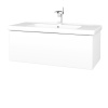 Dreja Umývadlová skrinka VARIANTE SZZ 100 (umývadlo Harmonia) - M01 Biela mat / M01 Biela mat Dreja Umývadlová skrinka VARIANTE SZZ 100 (umývadlo Harmonia) - M01 Biela mat / M01 Biela mat