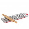 Forma na 12 ravioli kulatá - Küchenprofi (Prkénko na 12 ks raviol kulatých - Küchenprofi) Forma na 12 ravioli kulatá - Küchenprofi (Prkénko na 12 ks raviol kulatých - Küchenprofi)