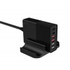 nabíjačka (nabíjacia stanica) Devia Extreme PD QC 3.0 75W 2x USB-C 4x USB, čierna (BRA011857) nabíjačka (nabíjacia stanica) Devia Extreme PD QC 3.0 75W 2x USB-C 4x USB, čierna (BRA011857)