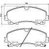 BREMBO P 56 106 BREMBO P 56 106