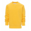 PAYPER ORLANDO KIDS 001084-0308 / Detská mikina s okrúhlym výstrihom - žltá 134-140 PAYPER ORLANDO KIDS 001084-0308 / Detská mikina s okrúhlym výstrihom - žltá 134-140