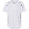 James & Nicholson | JN 386K Detské tímové tričko_02.386K Farba: white/black, Veľkosť: XS James & Nicholson | JN 386K Detské tímové tričko_02.386K Farba: white/black, Veľkosť: XS