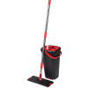 QuickShine MagicHome plochý mop se žmýkacím vedrom 8 l QuickShine MagicHome plochý mop se žmýkacím vedrom 8 l