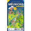 Ručně malovaná cyklomapa: Mělnicko - Malované Mapy Ručně malovaná cyklomapa: Mělnicko - Malované Mapy
