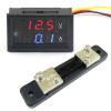 Nastaviteľný Voltmeter + Ampérmeter kombinovaný 4,5 V – 100 V s 50A bočníkom Nastaviteľný Voltmeter + Ampérmeter kombinovaný 4,5 V – 100 V s 50A bočníkom