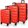AVANCEA Sada cestovných kufrov DE27922 Red SML 35l, 60l, 90l AVANCEA Sada cestovných kufrov DE27922 Red SML 35l, 60l, 90l