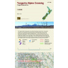 Tongariro Alpine Crossing - turistická mapa Tongariro Alpine Crossing - turistická mapa