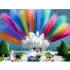 Svadobná dymová dúha 40MM Svadobná dymová dúha 40MM