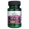 Swanson vitamíny D3 a K2 - 60 veg. kapsúl Swanson vitamíny D3 a K2 - 60 veg. kapsúl