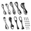 CableMod Classic ModMesh RT Cable Kit ASUS/Seasonic/Phanteks - Black/White CM-RTS-CKIT-NKKW-R CableMod Classic ModMesh RT Cable Kit ASUS/Seasonic/Phanteks - Black/White CM-RTS-CKIT-NKKW-R