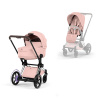 Cybex Platinum CYBEX ePriam 5.0 Set - Style Collection peach pink 2026 chrome brown Cybex Platinum CYBEX ePriam 5.0 Set - Style Collection peach pink 2026 chrome brown