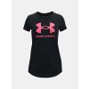 Under Armour Dievčenské tričko Live Sportstyle Graphic SS Čierna YXS Under Armour Dievčenské tričko Live Sportstyle Graphic SS Čierna YXS