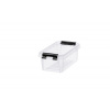 Úložný box, plastový, 0,3 l, čierne úchytky, SMARTSTORE Classic 0,5, priehľadný Úložný box, plastový, 0,3 l, čierne úchytky, SMARTSTORE Classic 0,5, priehľadný