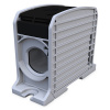 RKA 300 L S - Univerzálna svorka, Al/Cu, 2x300mm², čierna RKA 300 L S - Univerzálna svorka, Al/Cu, 2x300mm², čierna