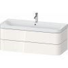 DURAVIT Happy D.2 Plus c-shaped závesná skrinka s nábytkovým umývadlom s otvorom, 2 zásuvky, 1175 x 490 x 480 mm, biela vysoký lesk, HP4349O22220000 DURAVIT Happy D.2 Plus c-shaped závesná skrinka s nábytkovým umývadlom s otvorom, 2 zásuvky, 1175 x 490 x 480 mm, biela vysoký lesk, HP4349O22220000