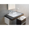 Laufen Zápustné umyvadlo Pro S 56x44 cm otvor pro baterii uprostřed H8189630001041 Laufen Zápustné umyvadlo Pro S 56x44 cm otvor pro baterii uprostřed H8189630001041