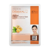 DERMAL Collagen Essence Mask maska na tvár Apricot 23 g DERMAL Collagen Essence Mask maska na tvár Apricot 23 g