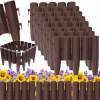 Záhradný obrubník plast 215 cm x 23,5 cm hnedý Záhradný obrubník plast 215 cm x 23,5 cm hnedý
