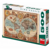 Dino Mapa sveta z roku 1626 500 dielov