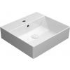 GSI KUBE X keramické umývadlo 50x47 cm, biela ExtraGlaze 9430111 GSI KUBE X keramické umývadlo 50x47 cm, biela ExtraGlaze 9430111