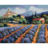 ZUTY Maľovanie podľa čísel - STAVANIE A LEVANDUĽOVÁ LAŇ Rámovanie: vypnuté plátno na rám, Rozmer: 40x50 cm ZUTY Maľovanie podľa čísel - STAVANIE A LEVANDUĽOVÁ LAŇ Rámovanie: vypnuté plátno na rám, Rozmer: 40x50 cm